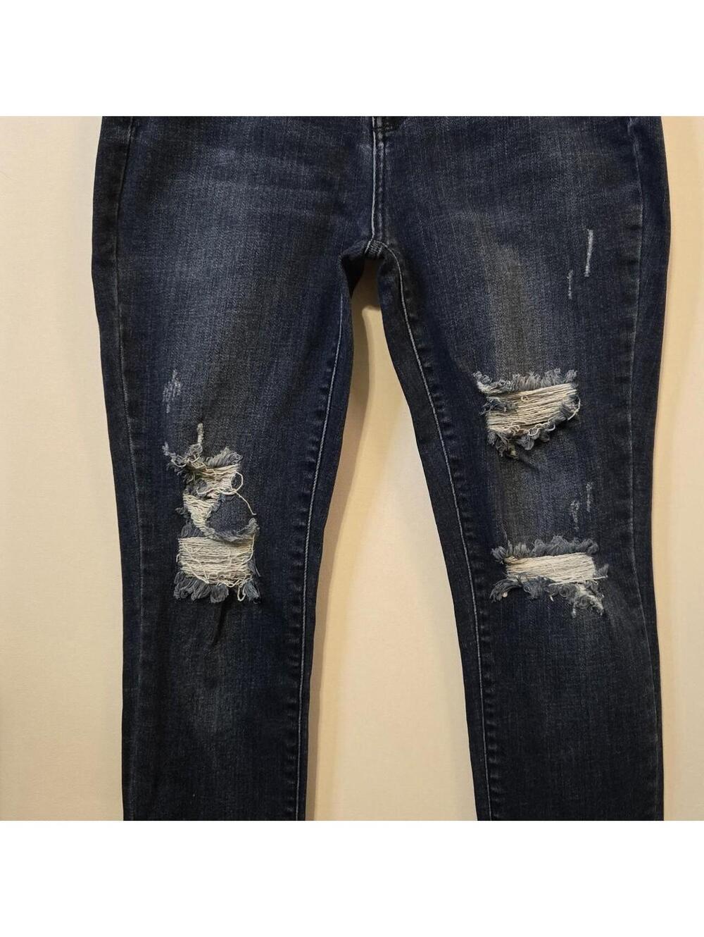 Judy Blue Women's Blue and Navy Jeans